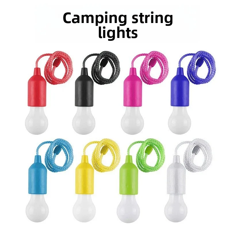 Camping Shower Tent Portable - Lampada da campeggio portatile, con batteria