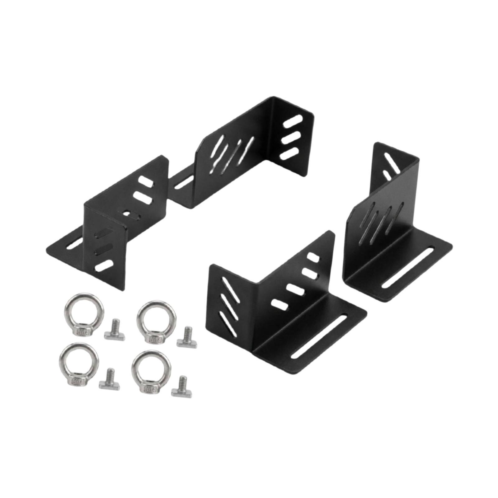 Overland Roof Rack Platform - 4 Pezzi Staffe di Fissaggio per