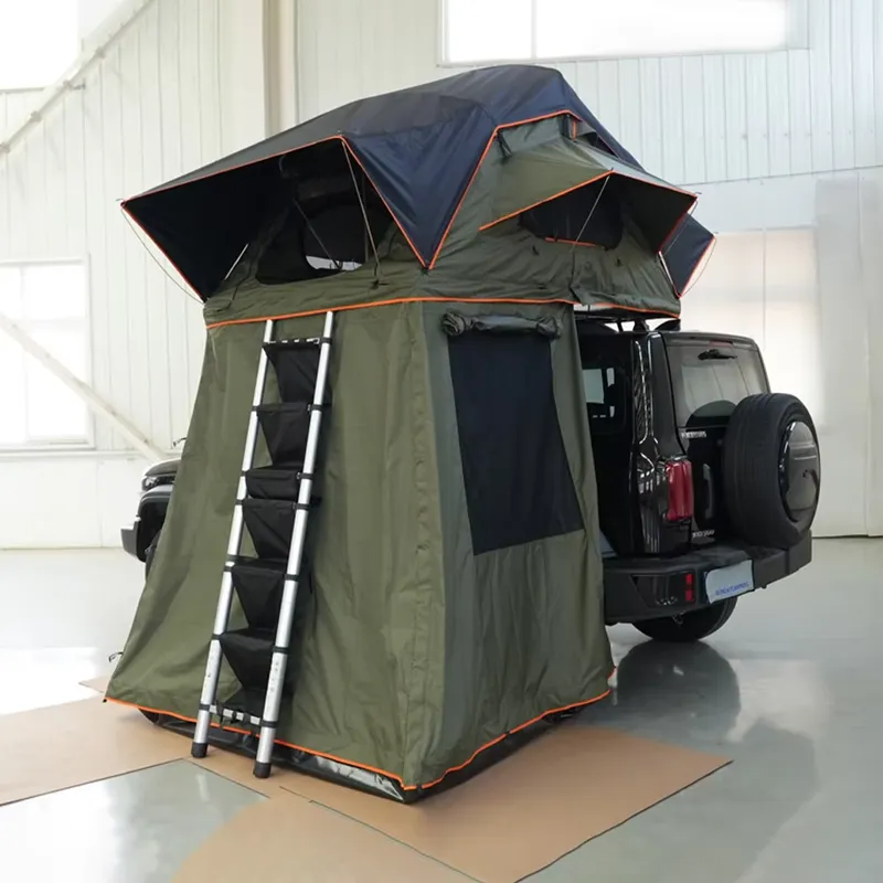 Roof Top Tent Soft Shell 3 Person - Tenda da campeggio pieghevole, impermeabile, per