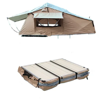 Roof Top Tent Soft Shell 3 Person - Tenda da tetto pieghevole di alta