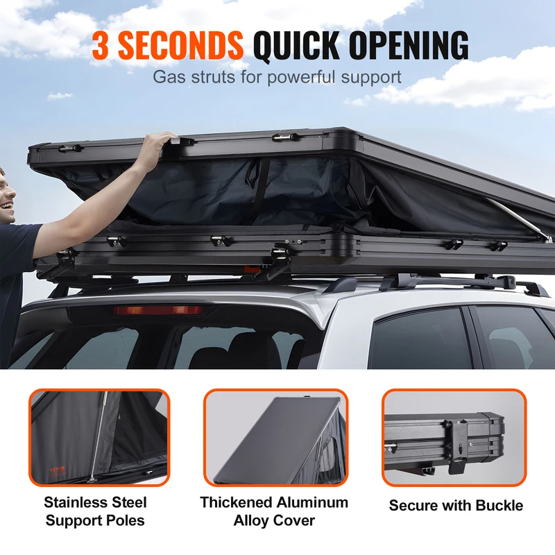Offerta Speciale di Fabbrica - - Roof Top Tent Ladder Telescopic recensione e prezzo