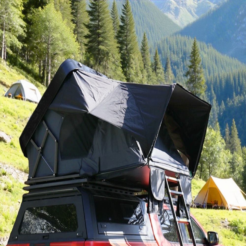 Tenda da tetto Foxwing resiste - Roof Top Tent Ladder Telescopic recensione e prezzo