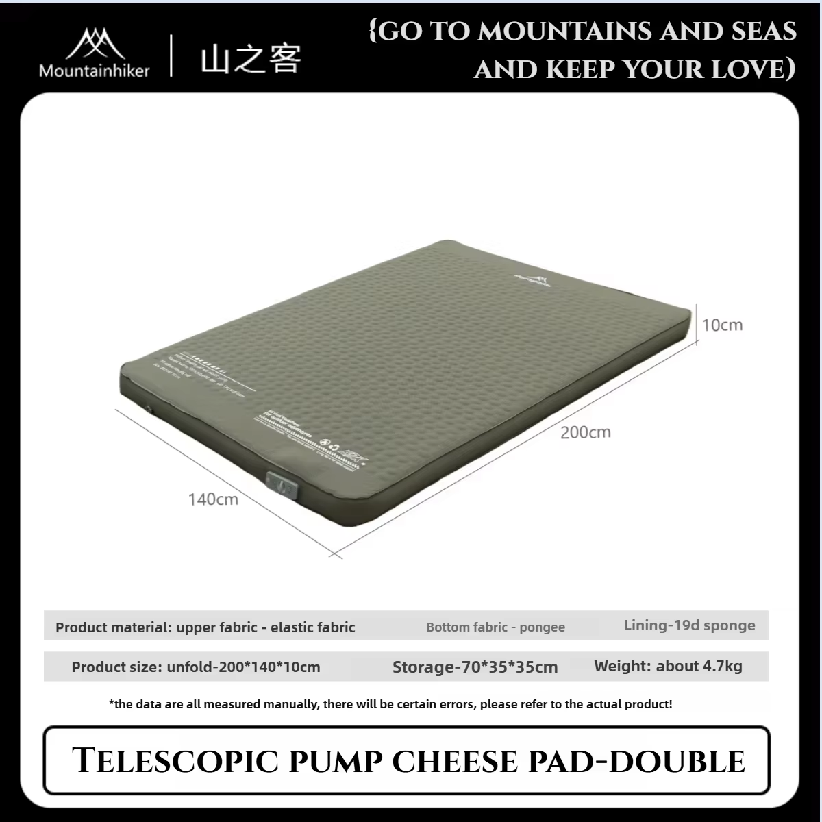 Materasso Autogonfiabile MOUNT - Roof Top Tent Mattress recensione e prezzo
