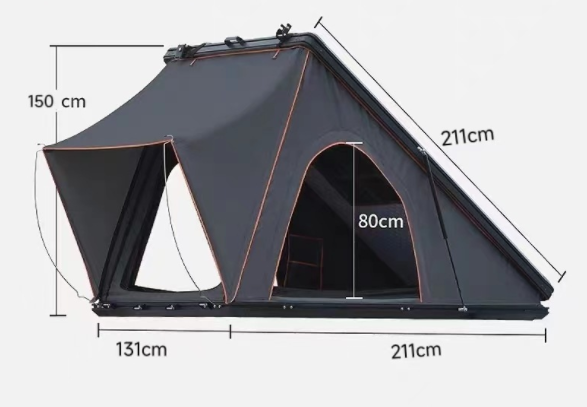 Tenda da tetto per auto fuoris - Roof Top Tent Ladder Telescopic recensione e prezzo