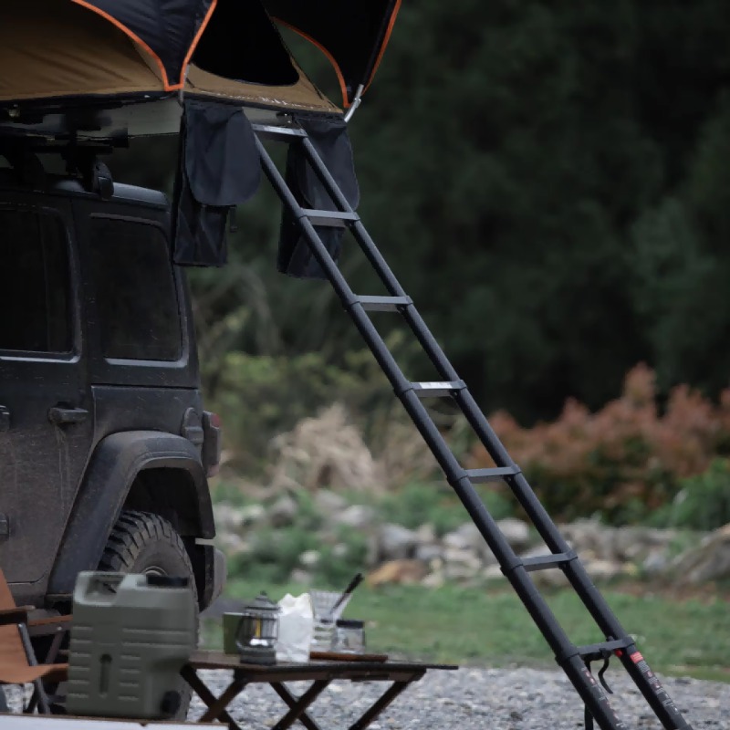 Tenda da tetto rigida a doppio - Roof Top Tent Ladder Telescopic recensione e prezzo