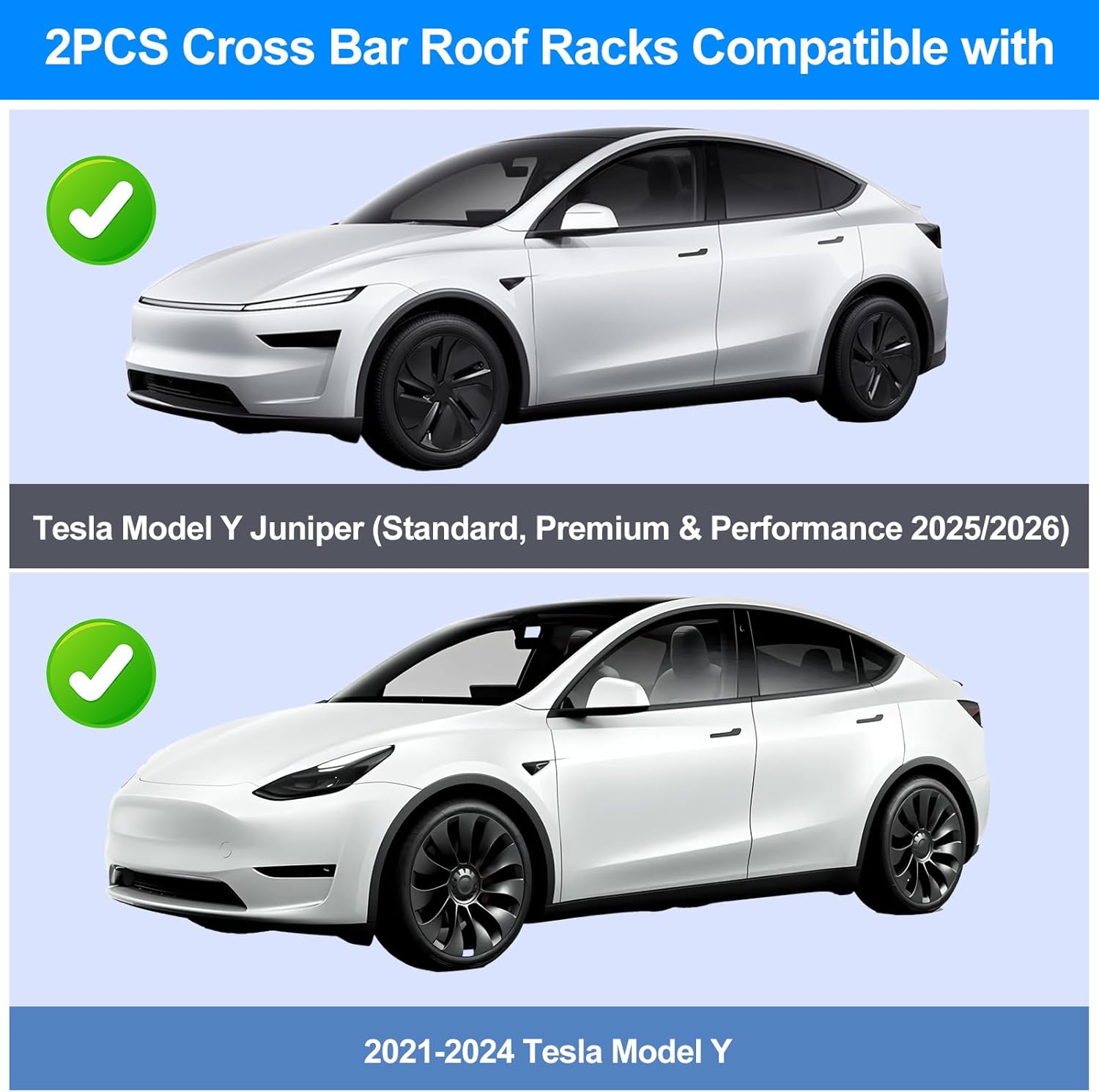 Portapacchi da Tetto per Tesla - Roof Rack Crossbar Aluminum recensione e prezzo